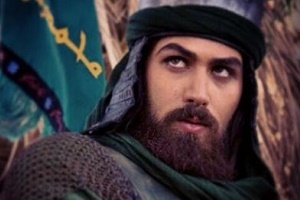 کاوه فتوحی در نقش حضرت ابوالفضل که از فیلم حذف شد