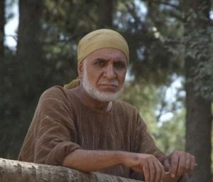 رحمان باقریان زربی در نقش غلام ایرانی مختار درصحنه ای از فیلم