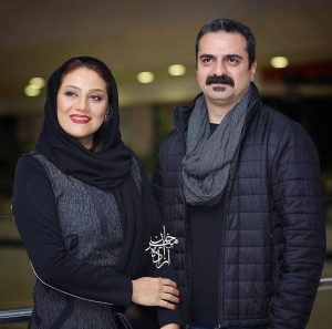 تیپ مشکی شبنم مقدمی و همسرش علیرضا آرا