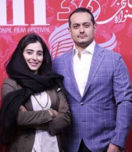 آناهیتا افشار در کنار همسرش