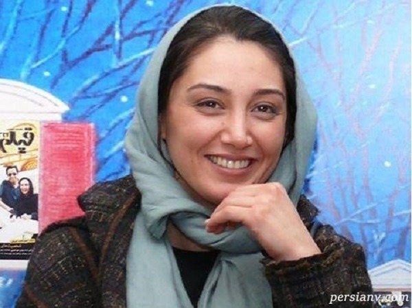عکس های بدون آرایش هدیه تهرانی با شال آبی