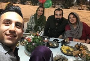 شهره سلطانی و همسرش در جشن تولد 55 سالگی فاطمه گودرزی