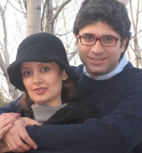 سمیرا سیاح بی حجاب با همسرش