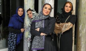 حضور فاطمه گودرزی در شام ایرانی