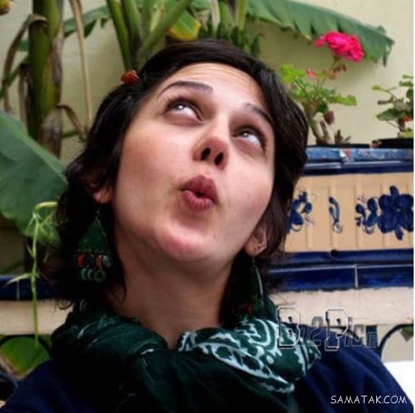 زهرا امیرابراهیمی بی حجاب با دستمال گردن سبز