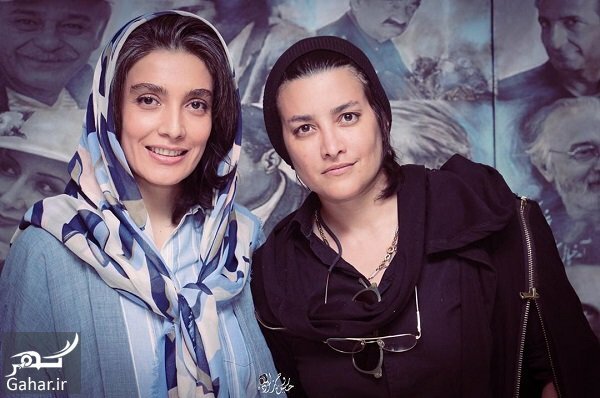 مونا بانکی پور با لباس مشکی و لیلا زارع با لباس آبی - طلاق امین حیایی