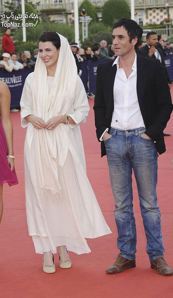 لیلا حاتمی جشنواره کن با لباس سفید
