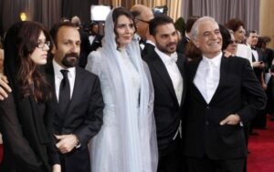 لیلا حاتمی در مراسم اسکار فیلم جدایی نادر از سیمین
