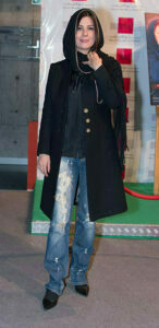 سارا بهرامی در اکران فیلم گیتا