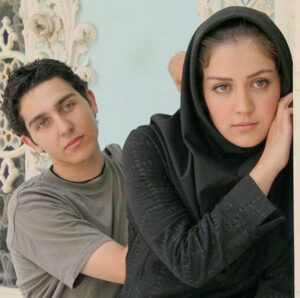 افسانه پاکرو و محمدرضا غفاری در سینمایی رویای خیس
