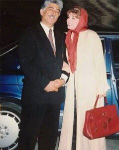 شیوا خنیاگر و همسرش