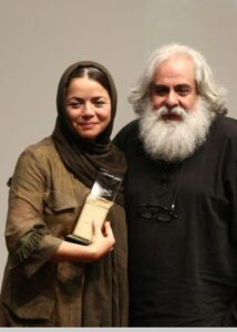 مهتاب نصیر پور و همسرش