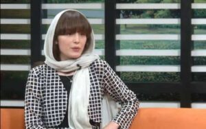 فرشته حسینی در برنامه ای در شبکه افغانستان