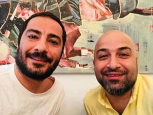  نوید محمدزاده و برادرش امید بازیگر نقش ناصر در سریال قورباغه