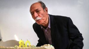 جشن تولد 80 سالگی علی نصیریان