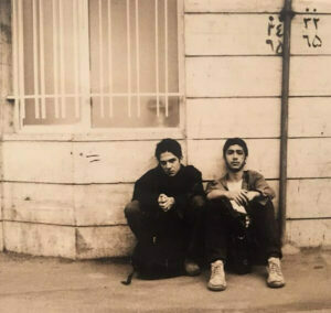 نوجوانی حسین مهری و عباس غزالی