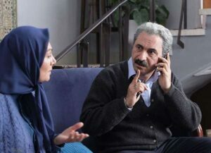 هنگامه قاضیانی و حمید فرخ نژاد در فیلم زندگی مشترک آقای محمودی و بانو