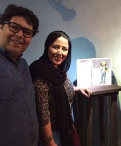 عکس فرهاد اصلانی در کنار همسرش 