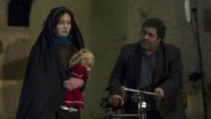 نورگل یشیلچای و فرهاد اصلانی در فیلم جن زیبا