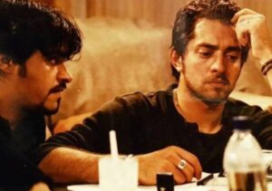 شهاب حسینی و بهرام رادان در سینمایی شمعی در باد