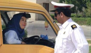 نقش آفرینی آزیتا حاجیان در فیلم سینمایی تاکسی نارنجی