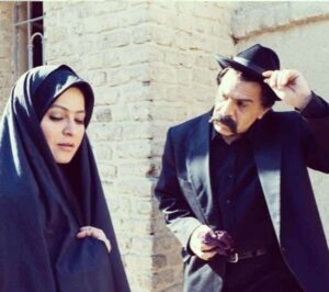 اکرم محمدی و پرویز فلاحی پور در سریال شب دهم