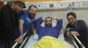 مجید صالحی در بیمارستان