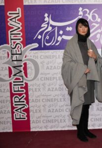 تیپ مینا وحید در جشنواره فجر