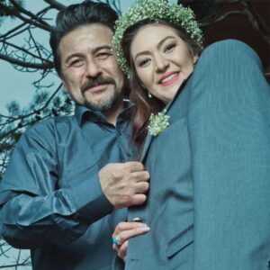 عکس امیرحسین صدیق و همسرش