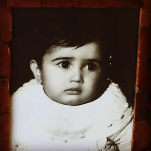عکس کودکی لادن مستوفی