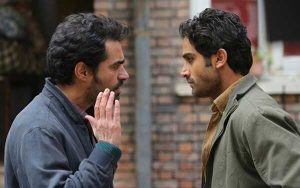 آرمان درویش و شهاب حسینی در فیلم چهارشنبه