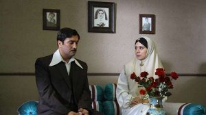 فلورا سام و مجید صالحی در سریال باغ سرهنگ