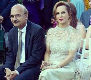 ایرج طهماسب و همسرش مرجان مدرسی