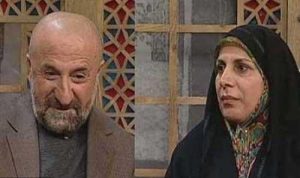 مهران رجبی و همسرش