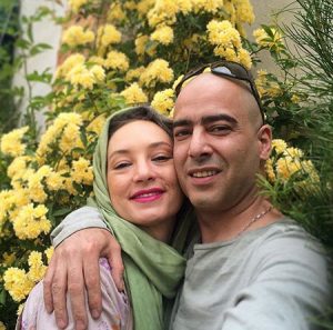 عکس عاشقانه نیما فلاح و همسرش