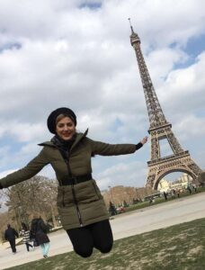 هلیا امامی در پاریس