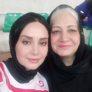 عکس مریم خدارحمی و مادرش