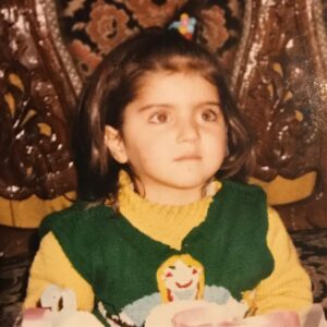عکس کودکی هلیا امامی