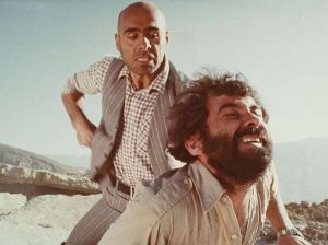 جمشید هاشم پور و اسماعیل محرابی در فیلم بالاش
