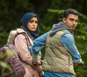 محمد صادقی و سارا باقری در سریال افرا
