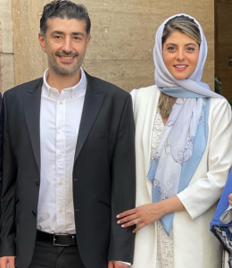 عکس مهسا طهماسبی و همسرش