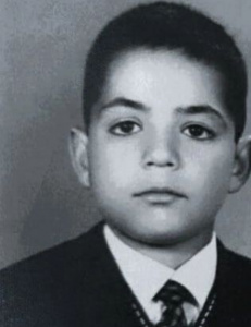 عکس کودکی بهرام ابراهیمی