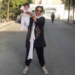 فرزانه تفرشی همسر و رونا دختر مجتبی پیرزاده