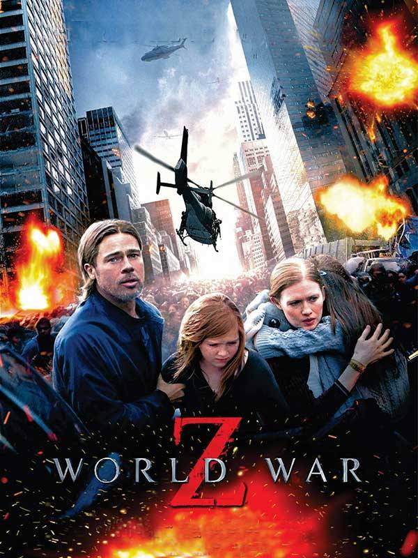 برد پیت در فیلم جنگ جهانی زد