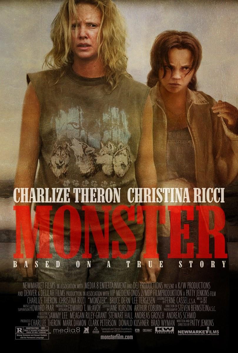 شارلیز ترون در فیلم 2003 Monster یا هیولا