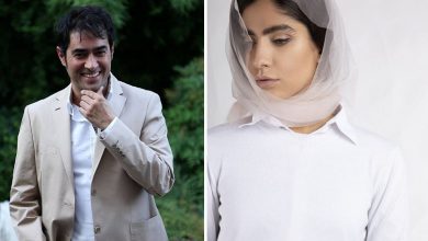 همسر جدید شهاب حسینی از لباس عروسش رونمایی کرد