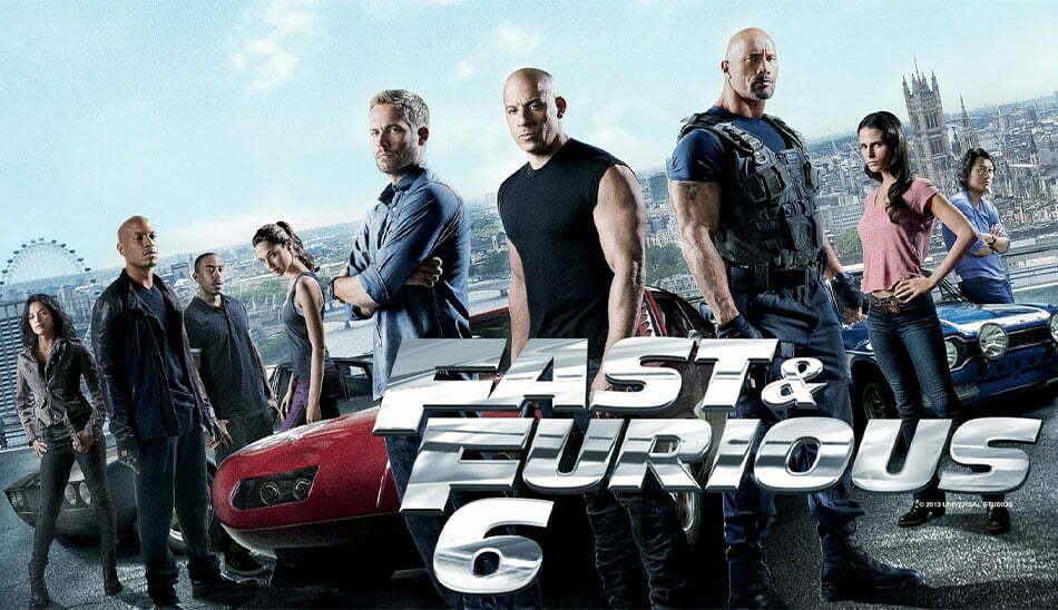 دوئین جانسون در فیلم Fast & Furious 6